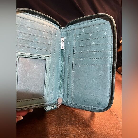 HUGE BUNDLE OF FOSSIL LEATHER WALLETS 5 - Picture 4 of 10